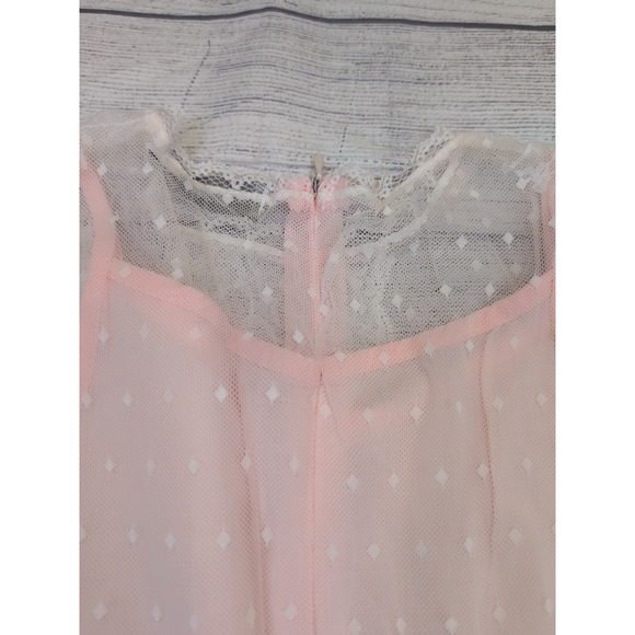 10 Trish Scully Lace Overlay Dress - Picture 5 of 7